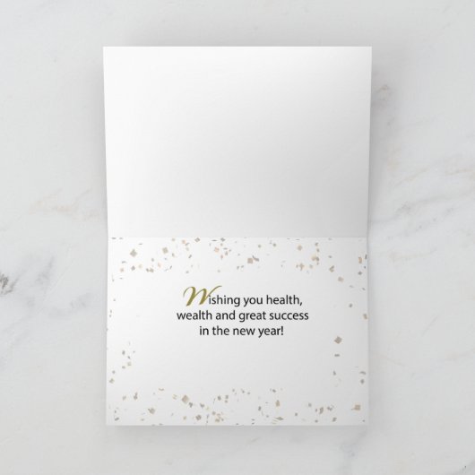 2021年の新年になる法律中国のの娘 カード (内部)