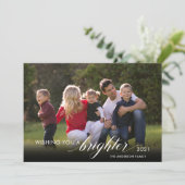 2021年の明るさを願う新年2枚 シーズンカード (スタンド正面)