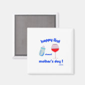 2021年の母の日の贈り物 マグネット (正面/裏面)