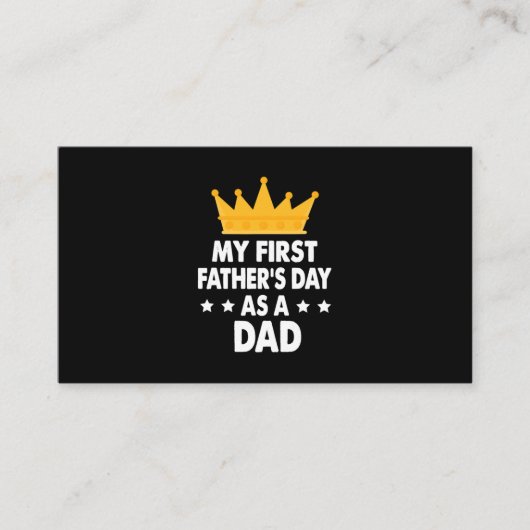 2021年の父のパパ 名刺 (正面)