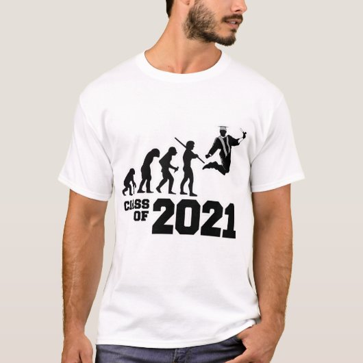 2021年の進化 Tシャツ (正面)