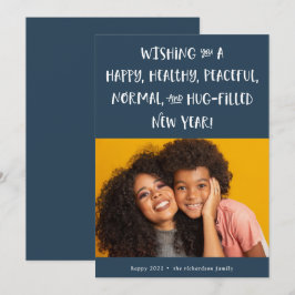 2021年の願い | フォトブルー ハッピーニューイヤー シーズンカード
