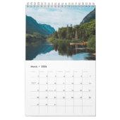 2021年の風景毎月のウォールカレンダー カレンダー (3月 2026)