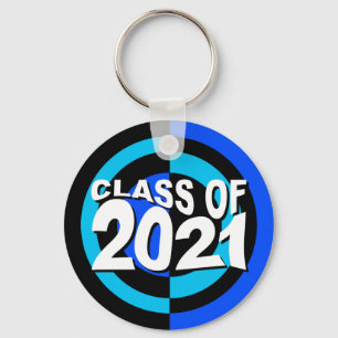 2021年のKeychainの暗藍色のクラス キーホルダー