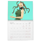 2021年のMyithographyカレンダー カレンダー (1月 2027)