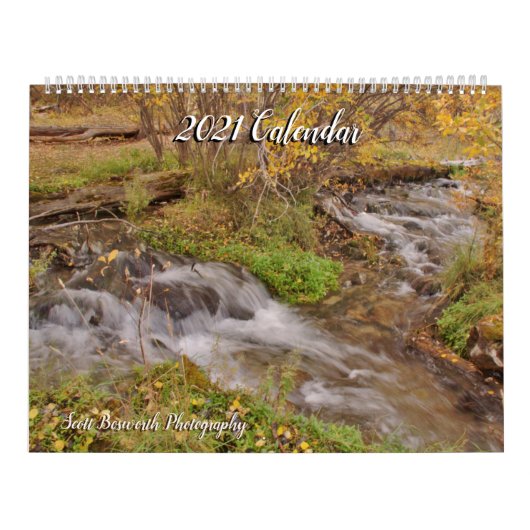 2021年のScott Bosworth Photographyカレンダー カレンダー (カバー)