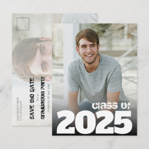 2021年はっきりしたの写真卒業式の日付を保存 ポストカード