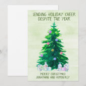 2021年を乗り越えて、ホリデーシーズンの喜びを届ける シーズンカード (正面/裏面)