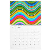 2021年アートカレンダー カレンダー (1月 2027)