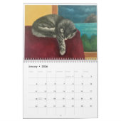 2021年アートカレンダー（Nancy Norman著） カレンダー (1月 2026)