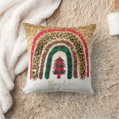 2021年カスタムクリスマスレインボーゴールドグリッターグ ラム クッション (ブランケット)