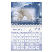 2021年カレンダー極熊 カレンダー (1月 2027)