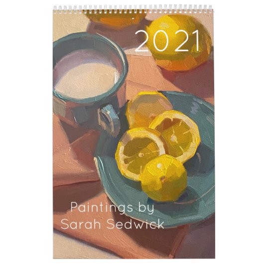 2021年カレンダー：サラ・セドウィックの絵画 カレンダー (カバー)