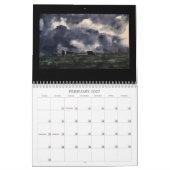 2021年カレンダー「水彩画の年」 カレンダー (2月 2027)