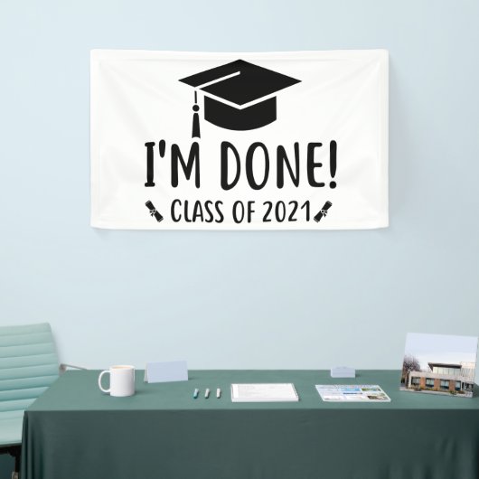 2021年クラス卒業 横断幕 (トレードショー)