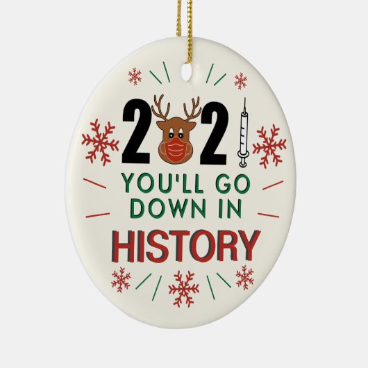 2021年クリスマスツリーでおもしろいダウン セラミックオーナメント (右)