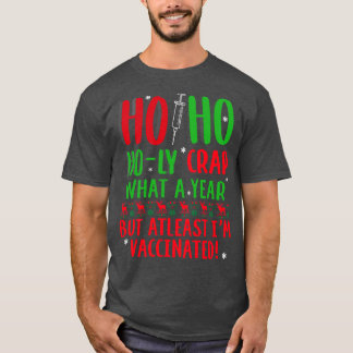 2021年クリスマス予防接種 Tシャツ