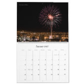 2021年テキサス州の風景 カレンダー (1月 2027)
