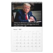 2021年トランプ大統領カレンダー カレンダー (1月 2027)