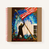 2021年トランプ大統領ノート ノートブック (正面)