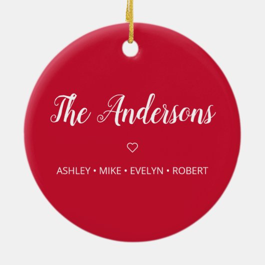 2021年パーソナライズされた記念おもしろいすべきクリスマス セラミックオーナメント (裏面)