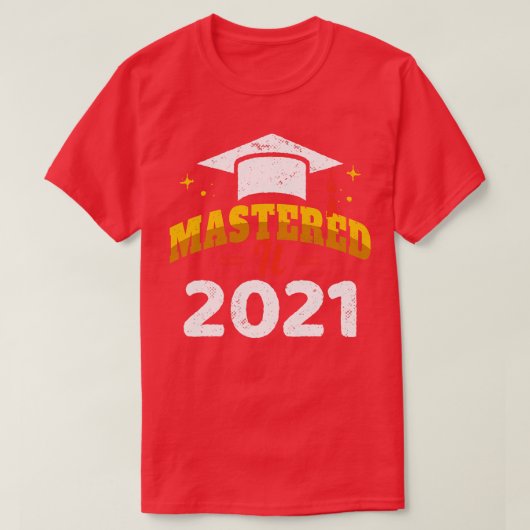 2021年マスターII Tシャツ (デザイン正面)