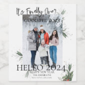 2021年モダンのおめでとうございます ワインラベル (シングルラベル)