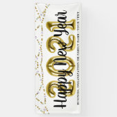 2021年モダン初めのお気に入りバルーン番号 横断幕 (縦)