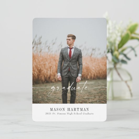 2021年モダン卒業発表 招待状 (スタンド正面)