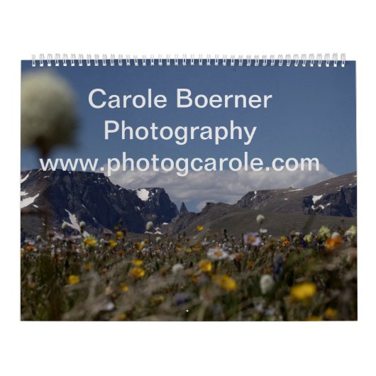 2021年モンタナとイエローストーンNPの写真カレンダー カレンダー (カバー)