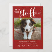 2021年ラフ・イヤーフ・おもしろい犬写真 シーズンカード (正面)