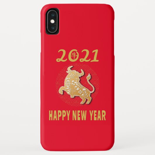 2021年中国の初めのお祝い Case-Mate iPhoneケース (裏面)