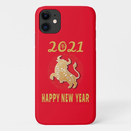 2021年中国の初めのお祝い Case-Mate iPhoneケース (裏面)