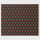 2021年中国の正月 – 丑の年 ラッピングペーパー (フラット)