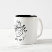 2021年以おもしろい来の魚釣り引用文リクールールパパ ツートーンマグカップ (正面右)