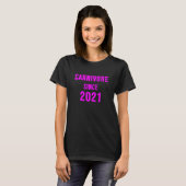 2021年以来の肉食動物1 Tシャツ (正面フル)