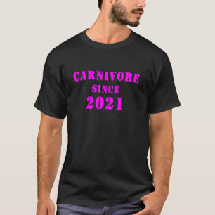 2021年以来の肉食動物 Tシャツ