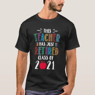 2021年先生退職クラス Tシャツ