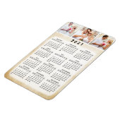 2021年写カスタム真磁気冷蔵庫カレンダー磁石 マグネット (左側)