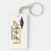 2021年写真卒業キーチェーンのクラス キーホルダー (裏面)