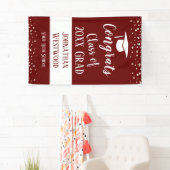 2021年卒業式シンプル紙吹雪 横断幕 (インサイチュ)