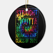 2021年卒業生8級ストレート セラミックオーナメント (左)