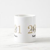 2021年卒業2021年コーヒーマグ コーヒーマグカップ (中央)