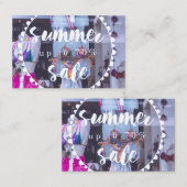 2021年夏（70%無料）💯 名刺 (正面/裏面)