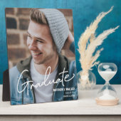 2021年大学院生の卒業写真 フォトプラーク (側面)