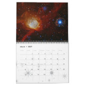 2021年宇宙天文学星団NASA カレンダー (3月 2027)