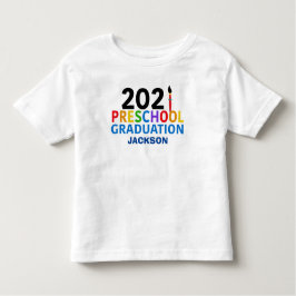 2021年就学前かわいいカスタム卒業生 トドラーTシャツ
