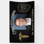 2021年度医学部博士号取得 横断幕 (縦)