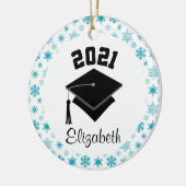 2021年度卒業カスタム贈答品クラス セラミックオーナメント (左)