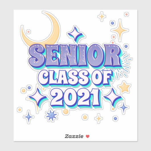 2021年後期卒業生 シール (シート)